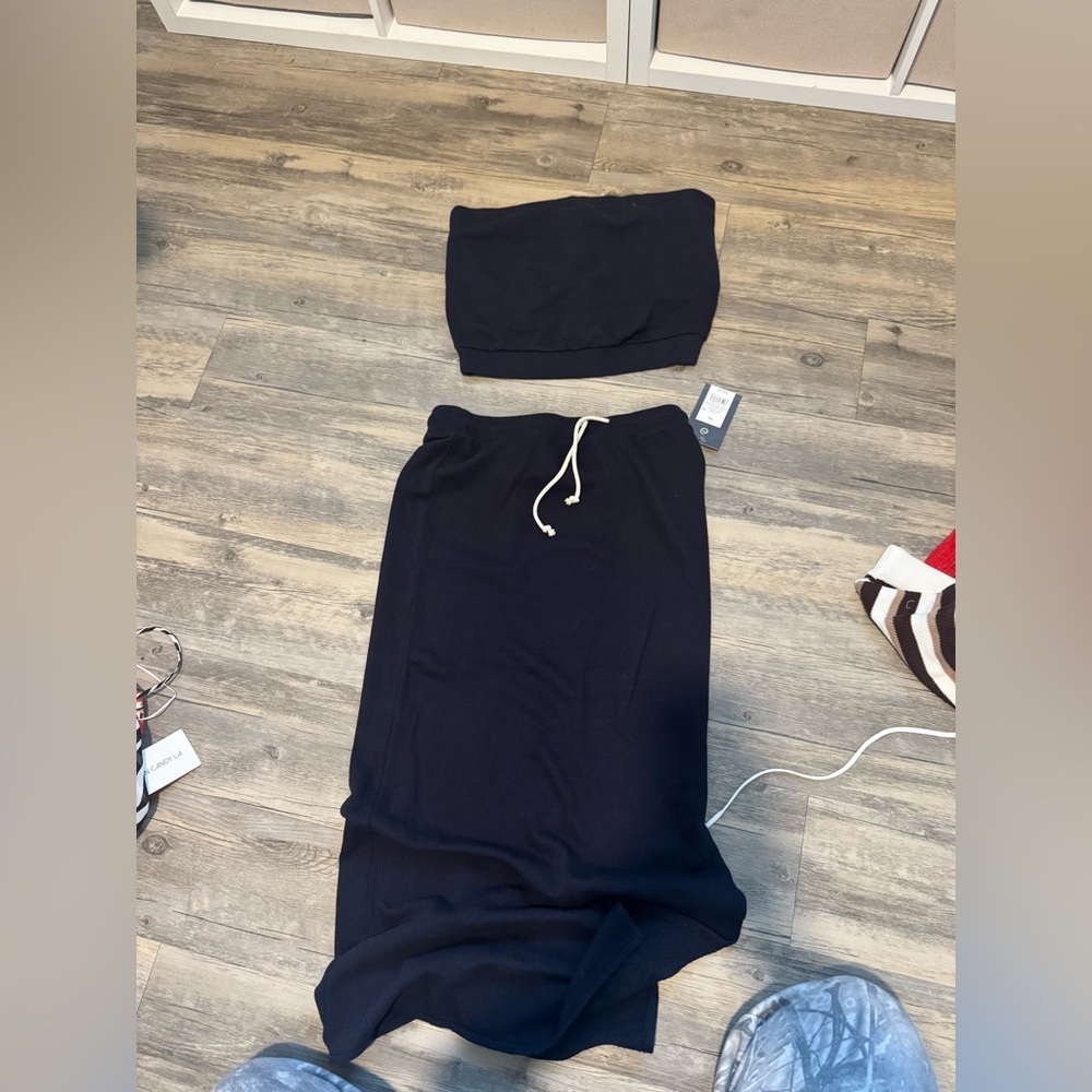 Universal Thread Navy Blue Skirt Set